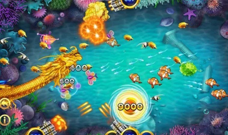 Đồ họa game Bắn Cá Rồng tại EV88 thiết kế đẹp, sống động