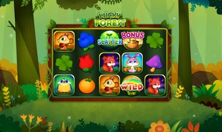 Thiết kế giao diện Nổ Hũ Rừng Xanh tại EV88 đẹp, sống động