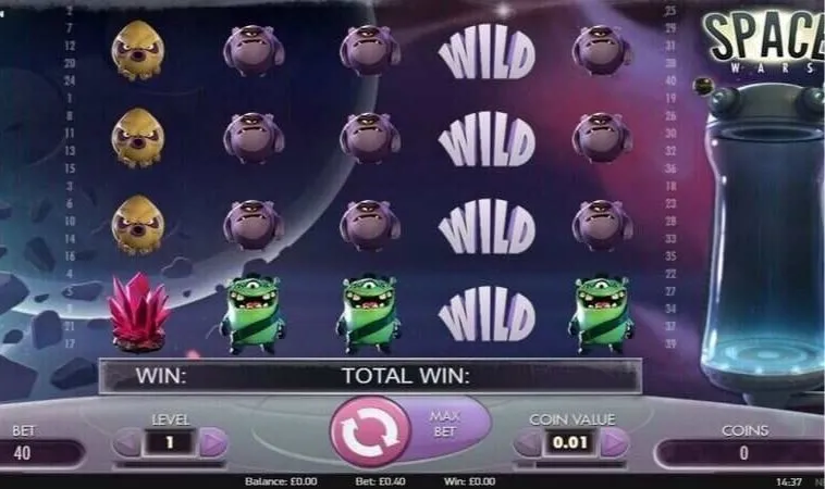 Giao diện chơi Nổ Hũ Vũ Trụ tại EV88